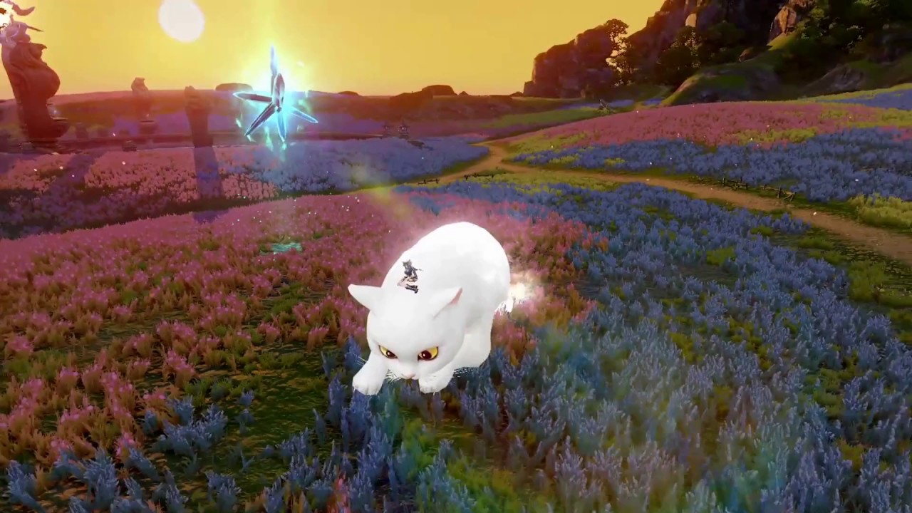 Revelation Online White Cat Mount (RU Founder Packs)