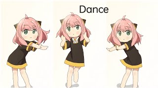 Anya Kawaii Dance (Fan Animation)