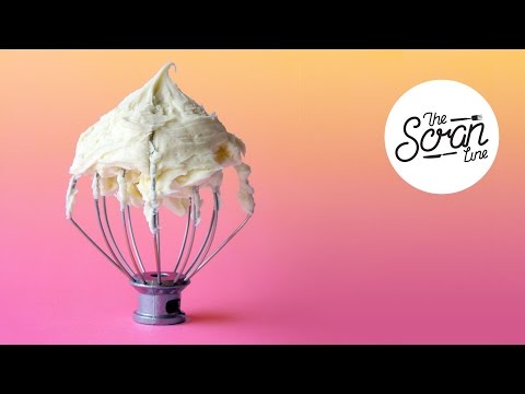 FLUFFY WHITE CHOCOLATE GANACHE FROSTING- The Scran Line
