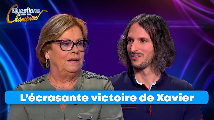 Xavier n'en a fait qu'une bouchée