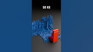 Watch Satisfying Collapse Solid Cylinder made of 20000 Cubes #satisfying #animation #blender #3dart