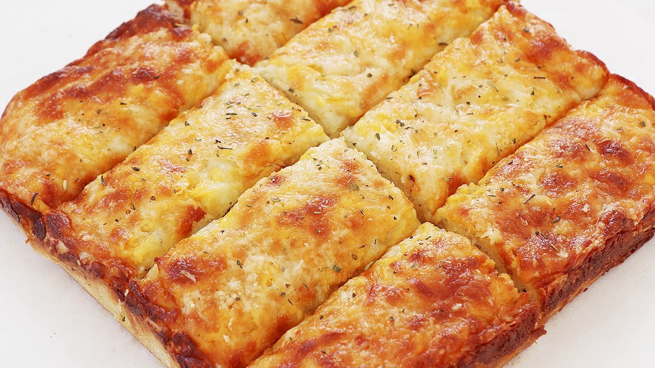 Супер быстрый и легкий сырный хлеб за 20 минут!!