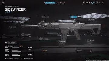 Call of Duty - MW3 - All Battle Rifle Attachments ~ SIDEWINDER