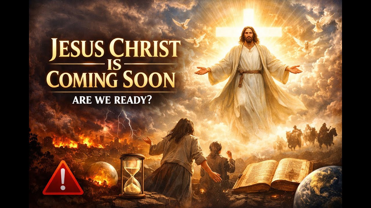 “Jesus Christ Is Coming Soon ✝️  Are We Ready” 📜