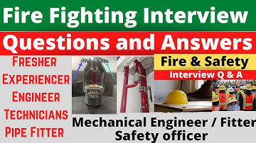 fire interview questions in hindi | fire safety interview questions in hindi | safety questions