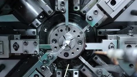 CNC Bending Machine Stock Video