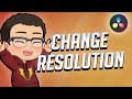 How to Change Timeline Resolution in DaVinci Resolve