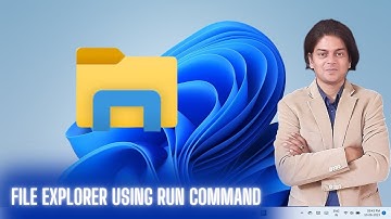 How to Open file explorer using run command in windows?