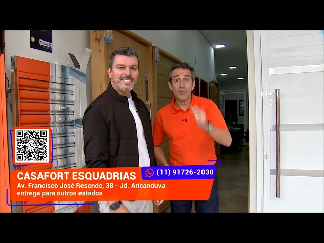 Soluções modernas para transformar ambientes | CasaFort Esquadrias | Gazeta Shopping
