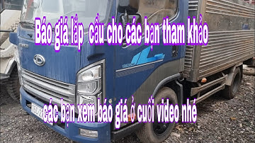 Xe tải lắp cẩu tại thủy lực Long Chăm Đ T 0913 484 116