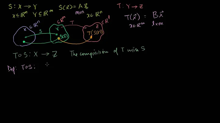 Compositions of Linear Transformations 1