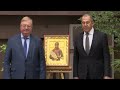 Выступление С.Лаврова на открытии выставки «Непобедимый адмирал – непобедимая Россия..."