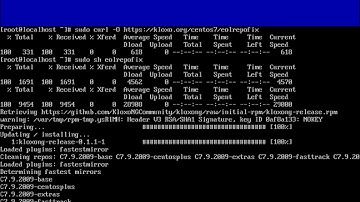 Setting up Centos 7 server after End of Life