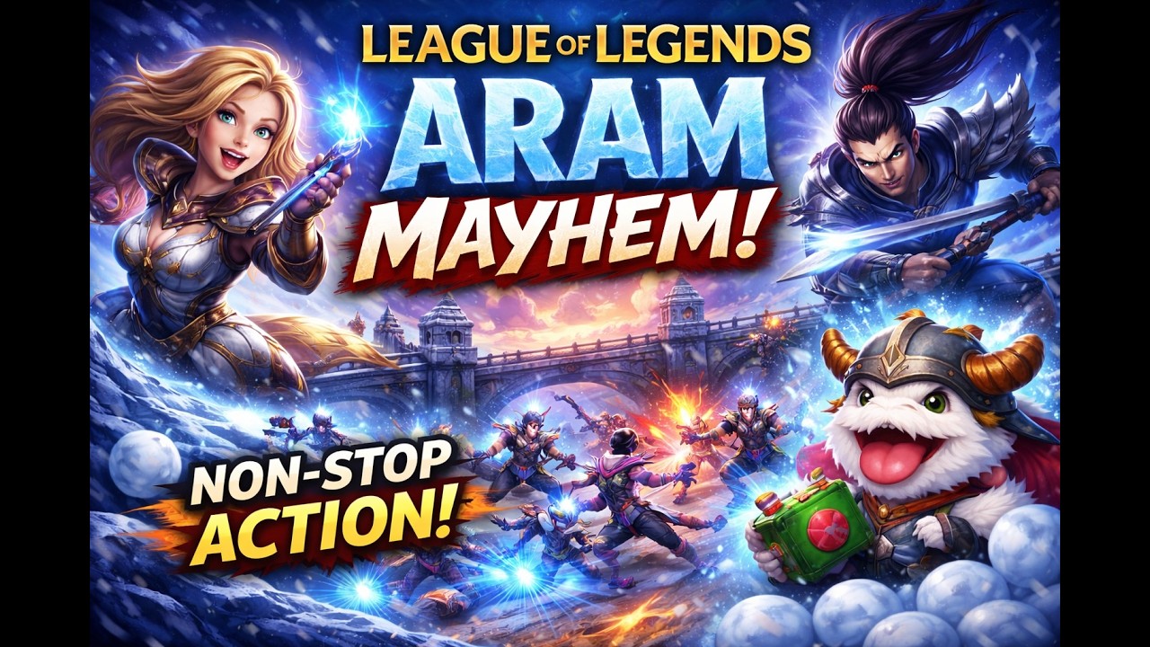 League of Legends - Jhin ARAM 4 - BigRobbb