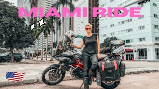 Welcome to Miami! | Big City Life on a Motorcycle - EP. 206
