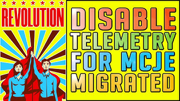 How to DISABLE MINECRAFT Java TELEMETRY MIGRATED MCJE MICROSOFT ex Mojang accounts Tutorial