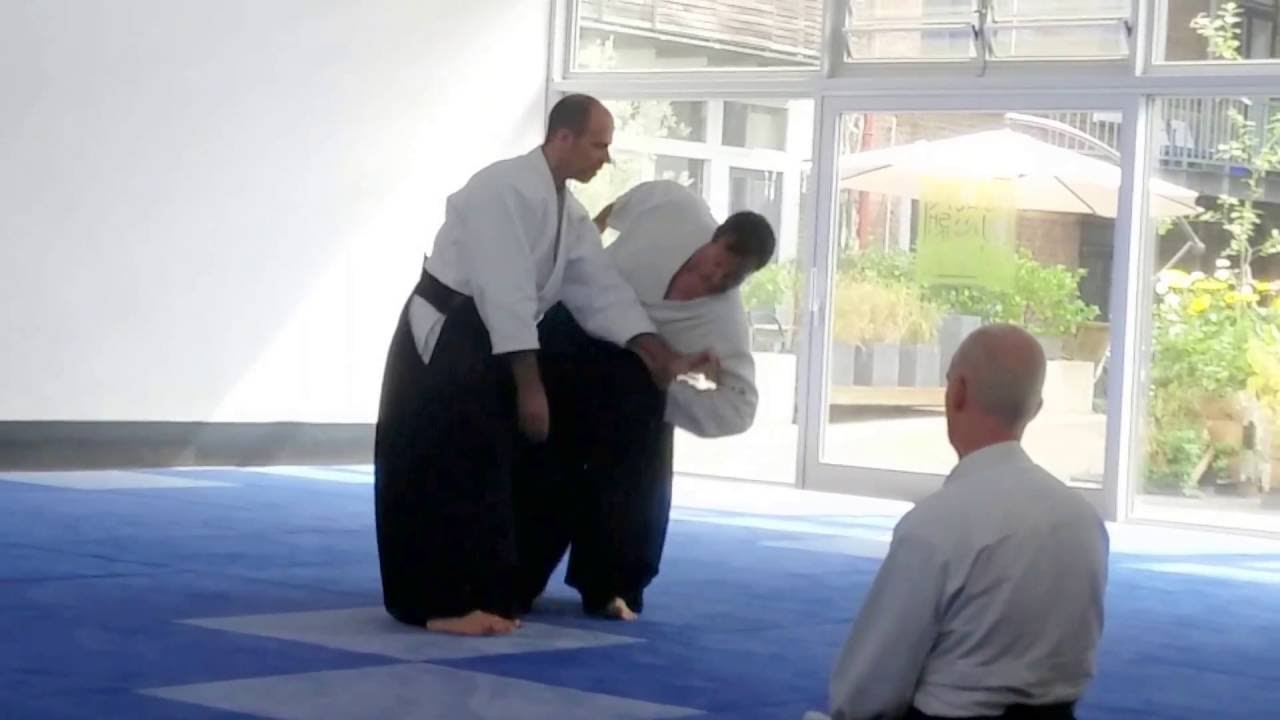 Ju waza Jörg Kretzschmar,  5. Dan, Uke: Bernd Semar, Ivan Tröscher