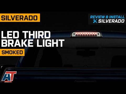 2014-2018 Silverado 1500 LED Third Brake Light; Smoked Review & Install