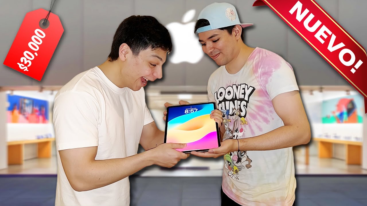 LE REGALO UN IPAD PRO DE $30,000 a YAIR17 DESPUÉS DE QUE ME DESPIDIÓ 😳