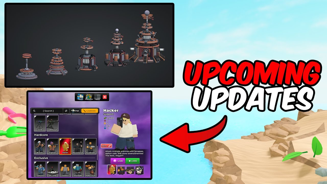 ALL UPCOMING UPDATES FOR 2026 Tower Defense Simulator ROBLOX YouTube 