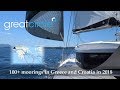 Sailing in Greece - Sailing Greatcircle Overview 2018 - Part 2