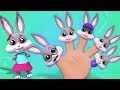 Kelinci Jari Keluarga | Sajak Kanak-Kanak | Kids Rhymes | Rabbit Finger Family | Farmees Indonesia