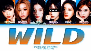 Information [KARAOKE] BABYMONSTER - 'WILD' but you are Ahyeon (Color Coded Lyrics) Update