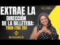 🤑😱APRENDE A EXTRAER LA DIRECCIÓN TRON (TRC20) 🪙💵