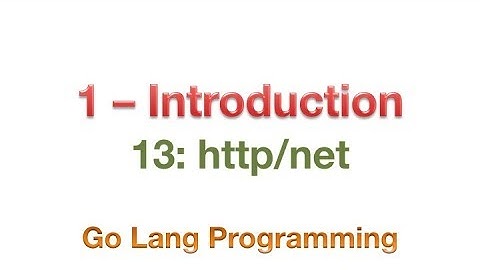 #golang #web_programming #webapp #striversity 13.01 - A Simple Web Server