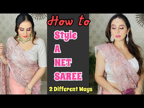 How to rock a saree look with very short hair - Quora