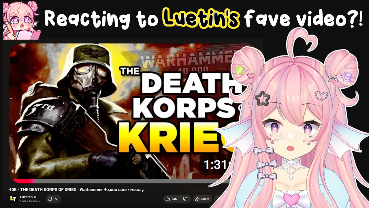 Fish Vtuber REACTS the Death Korps of Krieg by @Luetin09 | Warhammer ...