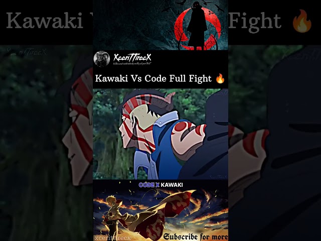 Kawaki Vs Code Full Fight 🔥 || EP : 293 | #shorts #anime #boruto class=