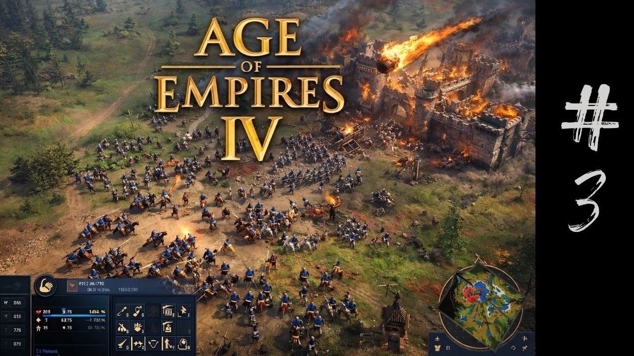 Age of Empires IV #03 - A QUEDA DAYEUX - PC (1080p Walkthrough)
