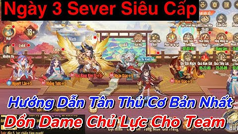 Tây Du VNG Ngày 3 Sv Siêu Cấp - Nhập Full Code - All Tài Nguyên Cho Tướng Chủ Lực