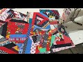 BLOQUINHOS COM RETALHINHOS #PATCHWORK #CRAZY #PrimeiroVideo