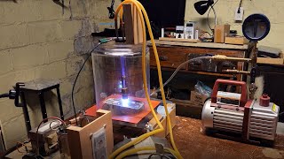 Magnetron Testing with Water Cooling.