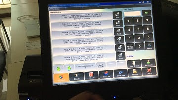 Aldelo POS : Clock out, transfer order to others