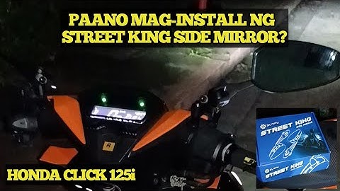 Street King Side Mirror (Honda Click 125i)