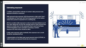 Noise Safety Training Course