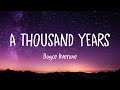 Christina perri  a thousand years boyce avenue acoustic cover lyrics