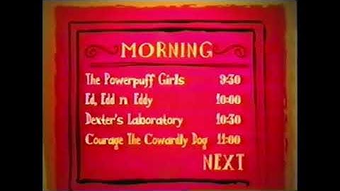 Cartoon Network Promo- Morning Schedule (2003)