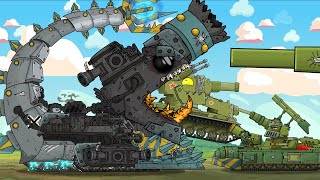 We have to take apart the monster! The Artillery Monster, KV-6, SMK vs The Hybrid Monster