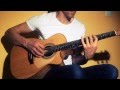 Improvisation over Am, F and G Chords on a Maton acoustic Guitar