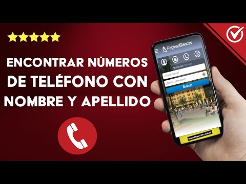 Cómo encontrar NÚMEROS DE TELÉFONO usando el nombre y apellido - Sencillo y Legal