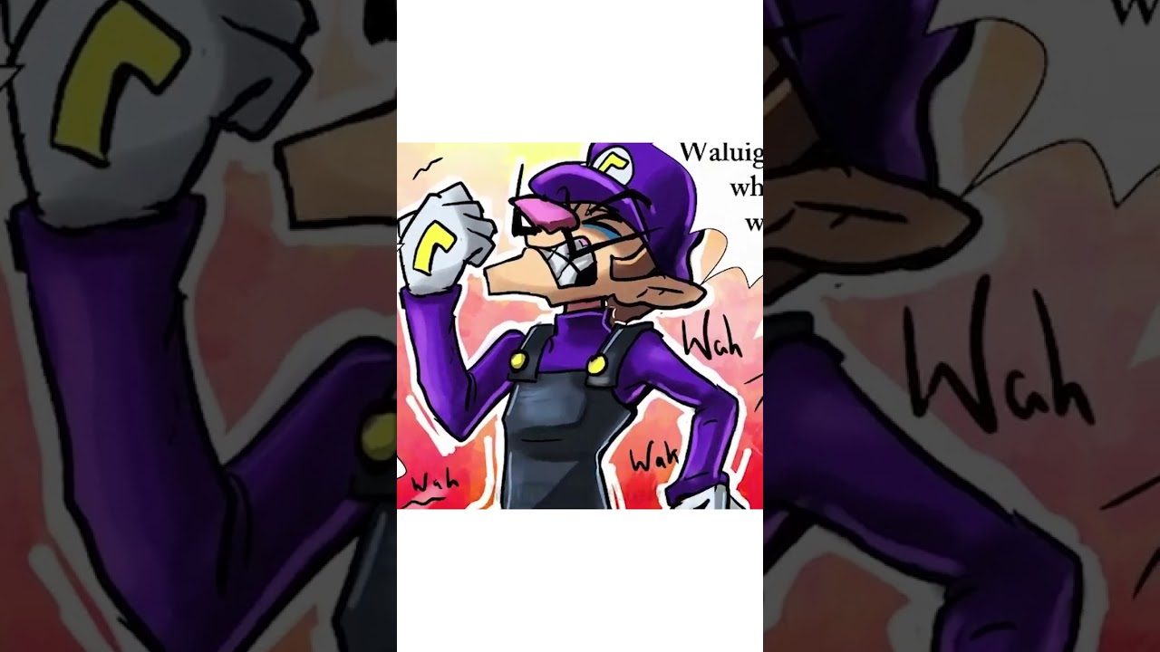 Waluigi gives up on joining Smash Bros. 