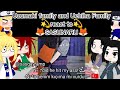 💫Uzumaki and Uchiha Family react to💫 (🐍SasuNaru🦊 edits)||GC||
