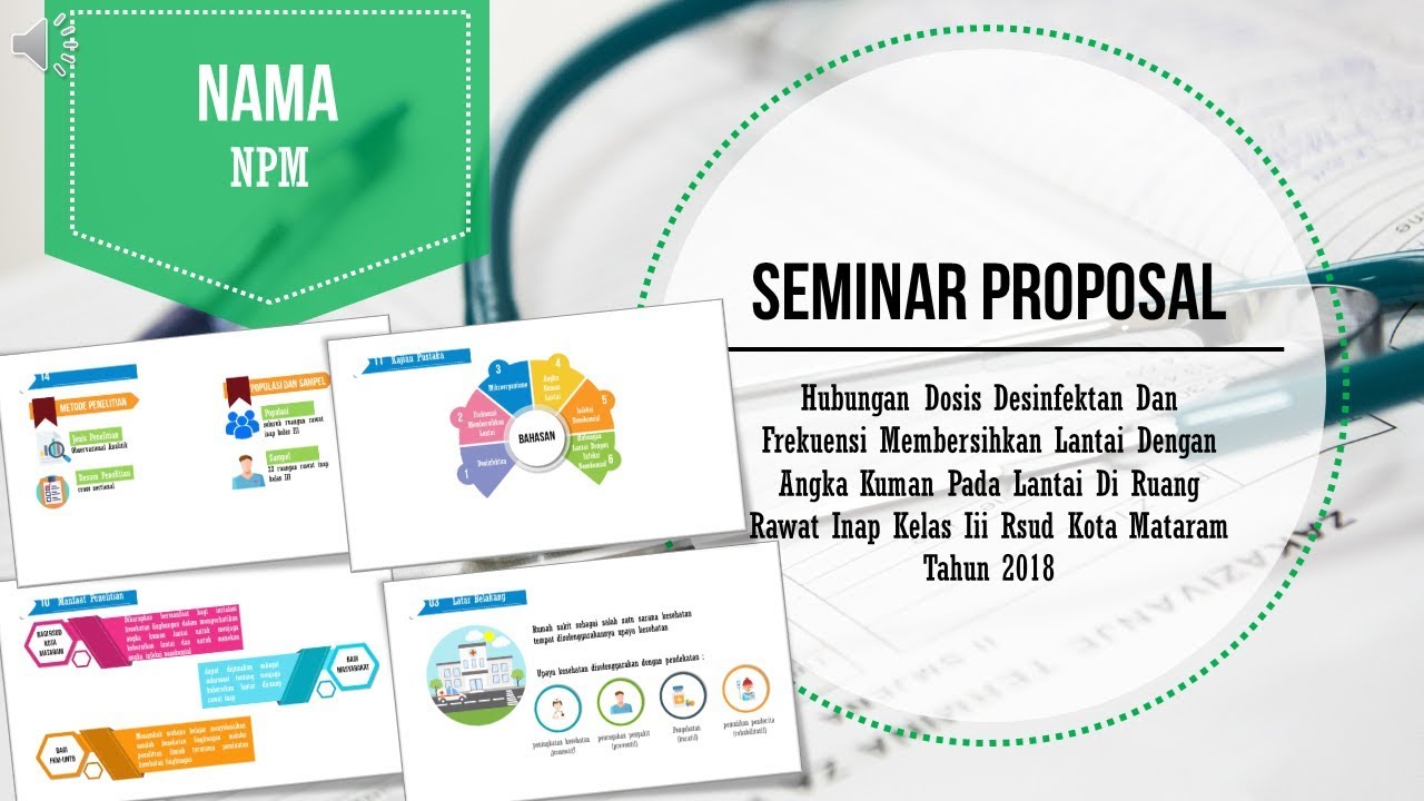 Contoh Ppt Seminar Proposal Kualitatif 2021 Imagesee