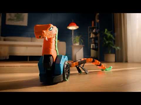 Hot Wheels Let's Race | Slither n' Strike RC | Zdalnie Sterowany Wąż | Mattel Po Polsku | AD