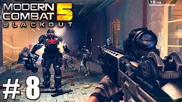 Modern Combat 5: Blackout - Story Gameplay Nvidia Shield Tablet Android HD 1080P PART 8