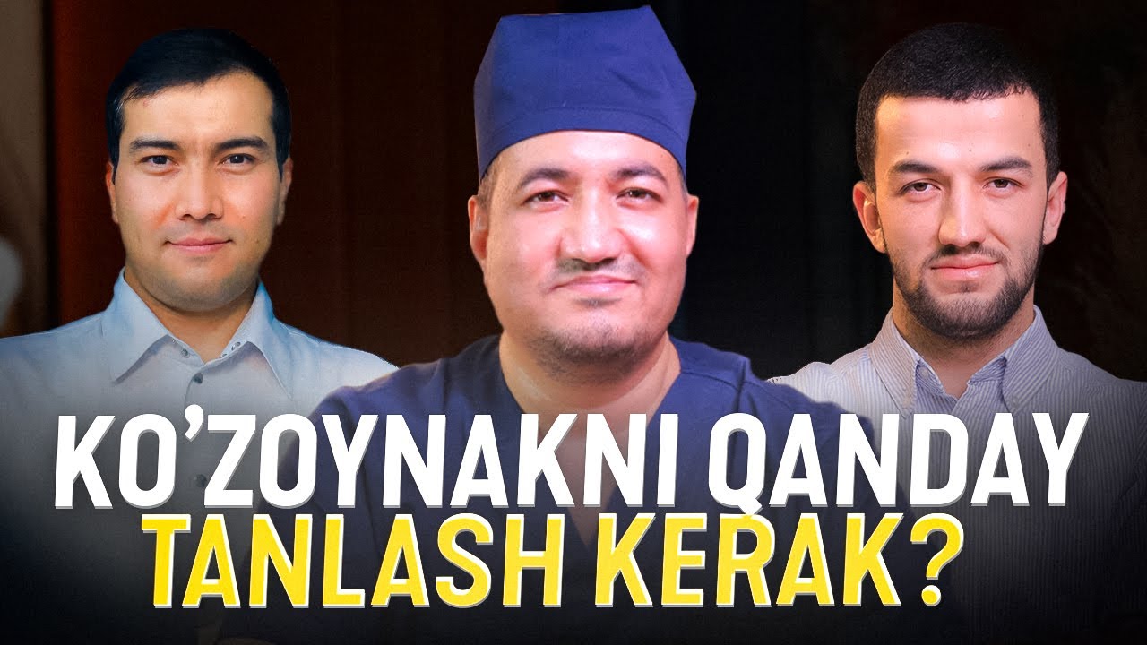 To‘g‘ri ko‘zoynak tanlaymiz! 90% odam bu xatoni qiladi | Ko‘z Nuri Clinic